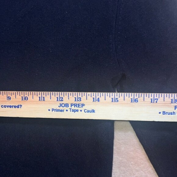 WD.NY Women Medium Black Long Sleeve V Neck Pullover Silk Blend Blouse (M)‎ - Picture 5 of 7